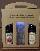 Coffret Cadeau des Bières Saint Médard (5 bières + 1 verre)