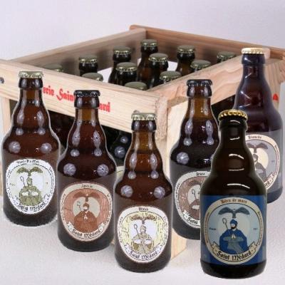 Coffret Bières des 5 recettes 12 x 33cl Saint Médard Spécial Printemps