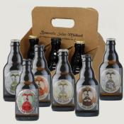 Valisette Bières des 5 recettes Saint Médard 6 x 33cl Spécial Fêtes