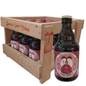 Bière Blanche aux framboises 12 x 33cl Saint Médard