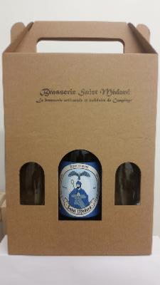 Coffret dégustation bière de Mars Saint Médard (1 bout. 75cl et 2 verres St Médard)