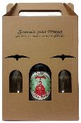 Coffret dégustation bière Saint Médard (1 bout. 75cl et 2 verres St Médard)